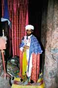 Stone church at Lalibela. Ethiopia.
