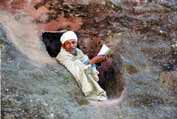 Monk. Lalibela. Ethiopia.