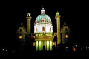 Night Vienna. Austria.