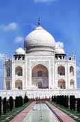 Taj Mahal. Agra town. India.