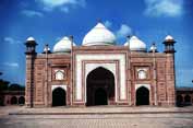 Taj Mahal complex. Agra town. India.