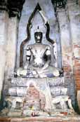 Old ruins at Ayuthaya town. Thailand.