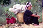 Woman from Pa-O hill tribe. Inle lake area. Myanmar (Burma).