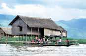 Life at the Inle lake. Myanmar (Burma).