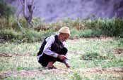 Local man at Kharanagh village. Iran.