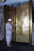Zoroastrian temple Chak Chak. Yazd town area. Iran.