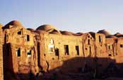 Desert town Kashan. Iran.