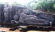 The remains of the ancient city of Polonnaruwa, dates from the reign of the Indian Chola dynasty in the 11th and 12th century. Sri Lanka.