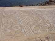 Archaeological Site of Sabratha, Phoenician trading-post was part of the Numidian Kingdom of Massinissa before being Romanized and rebuilt in the 2nd and 3rd centuries A.D. Libya.