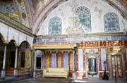 Topkapi Palace, home to all the Ottoman sultans. Constructed by Mehmed II after the conquest of Constantinapolis in 1453. Istanbul. Turkey.
