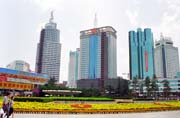 Kunming town. China.
