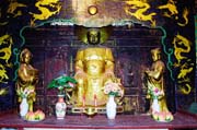 Golden temple near Kunming. China.