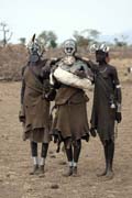 Mursi women. South, Ethiopia.