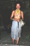 Mentawai woman. Siberut island. Sumatra, Indonesia.