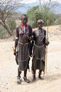 Tsamai women, around Key Afer. South,  Ethiopia.