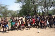 School children around, Key Afer. Ethiopia.
