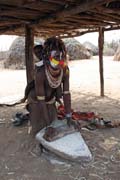 Karo woman. Ethiopia.