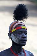 Local man, Murle village. Ethiopia.