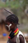 Hamar people at Turmi market. Ethiopia.