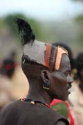 Hamar people at Turmi market. Ethiopia.
