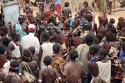 Hamar people at Turmi market. Ethiopia.