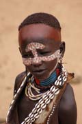 Hamar people at Turmi market. Ethiopia.