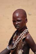 Hamar people at Turmi market. Ethiopia.