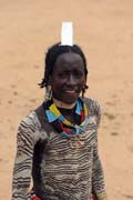 Hamar people at Turmi market. Ethiopia.