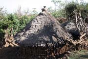Village, Konso area. Ethiopia.