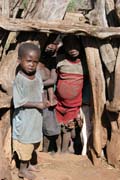 Village, Konso area. Ethiopia.