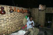 Inside of the Elephant house, Dorze area. Ethiopia.