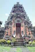 Hindu temple in Ubud. Bali, Indonesia.