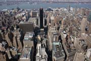 View from Empire State Building, Manhattan, New York. United States of America.