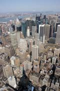 View from Empire State Building, Manhattan, New York. United States of America.