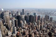 View from Empire State Building, Manhattan, New York. United States of America.