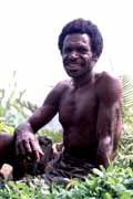 Villager from Dani tribe. Papua, Indonesia.