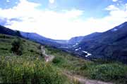 View on the north part of Baliem Valley. Papua,  Indonesia.