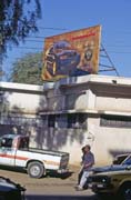 Advertising of Czech car company koda. Khartoum (Central). Sudan.