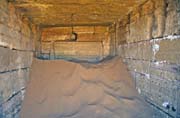 Sand is everywhere. Pyramids at Meroe. Sudan.
