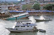 City harbor at Manado. Sulawesi, Indonesia.