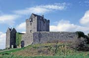 Castle on the west coast. Ireland.