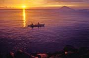 Sunset at Manado. Sulawesi, Indonesia.