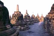 Borobudur temple. Java, Indonesia.
