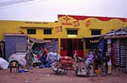Street at Bakel town. Senegal.