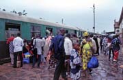 Train is at final station - Bamako. Mali.