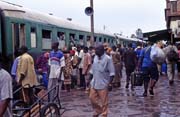 Train is at final station - Bamako. Mali.