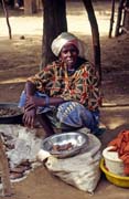 Regular Thursday market at Niafunk village. Mali.