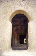 Muddy mosque built at sahel architecture style. Bor village. Mali.