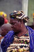 Traditional Monday market, Djenn city. Mali.