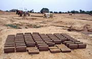 Muddy bricks, Djenn city. Mali.